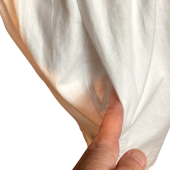 Vintage EJM Limited White Cotton Nautical Style Short Sleeve Dress, Size 8 - Picture 14 of 15